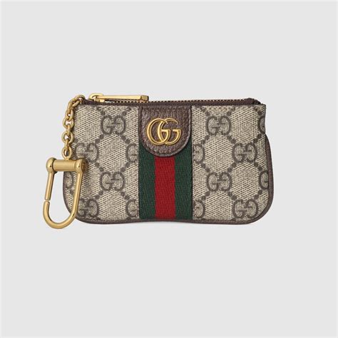 schlüsseletui gucci|Gucci ophidia keychain.